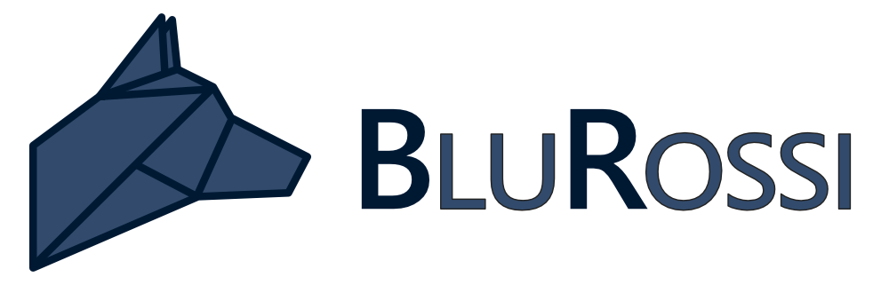 The BluRossi logo